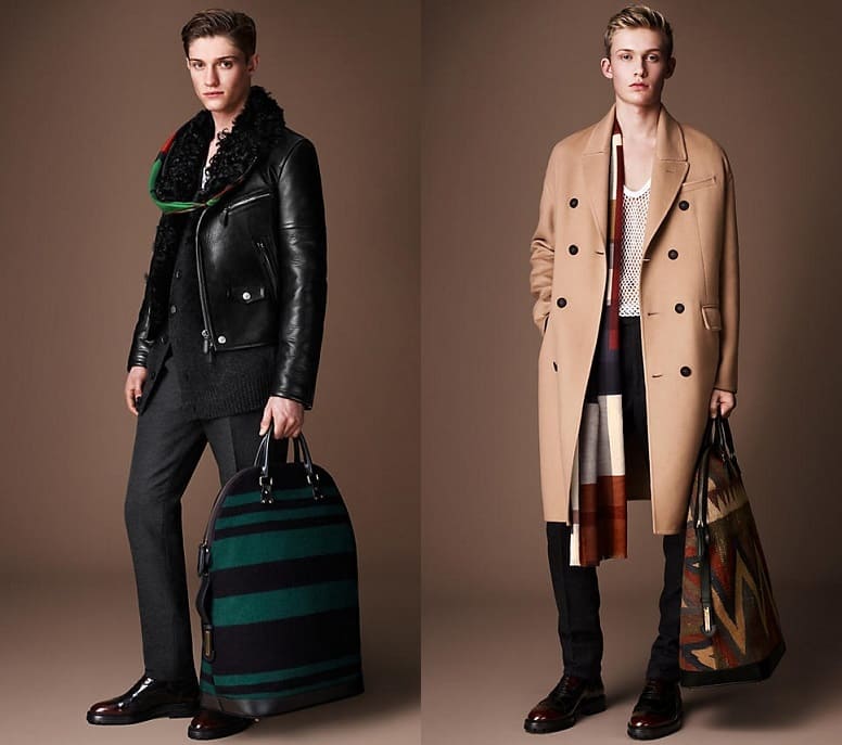 Burberry-Prorsum-menswear-autumn-winter-collection-2014-leather-jacket-double-cashmere-chesterfield