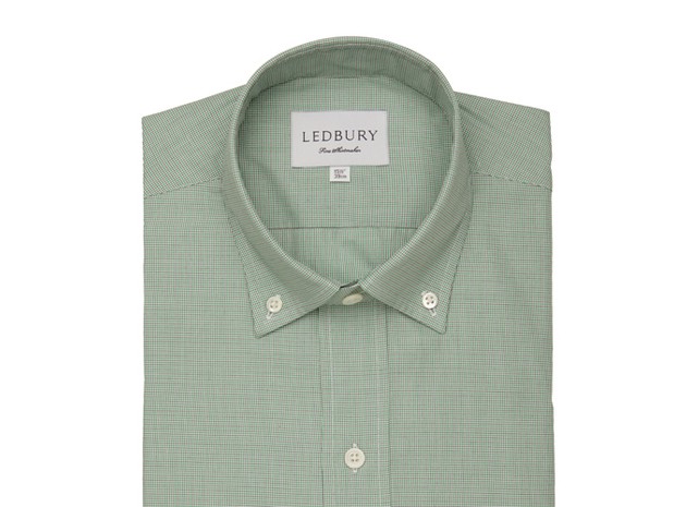 Ledbury men sress shirts lookbook- the trenton tattersall