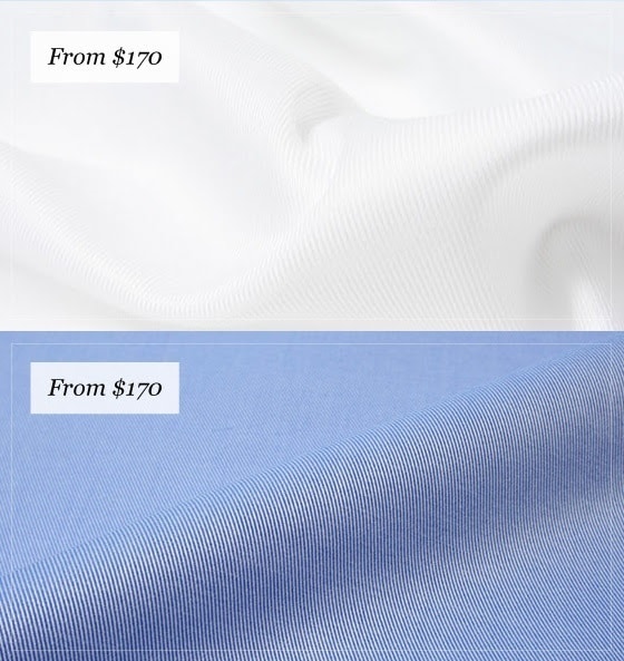 Proper Cloth back in stock - Canclini White Royal Twill