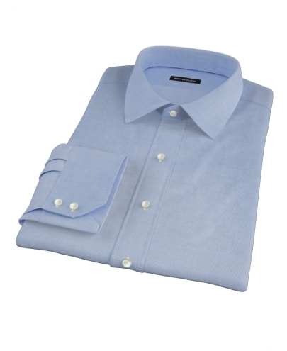 Thomas-Mason-Blue-Mini-Houndstooth-Proper-Cloth-Shirt