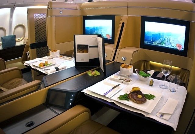 Top 10 First Class & Business Flights to Europe You Can Fly for Free with Points & Miles-Etihad_First_Class
