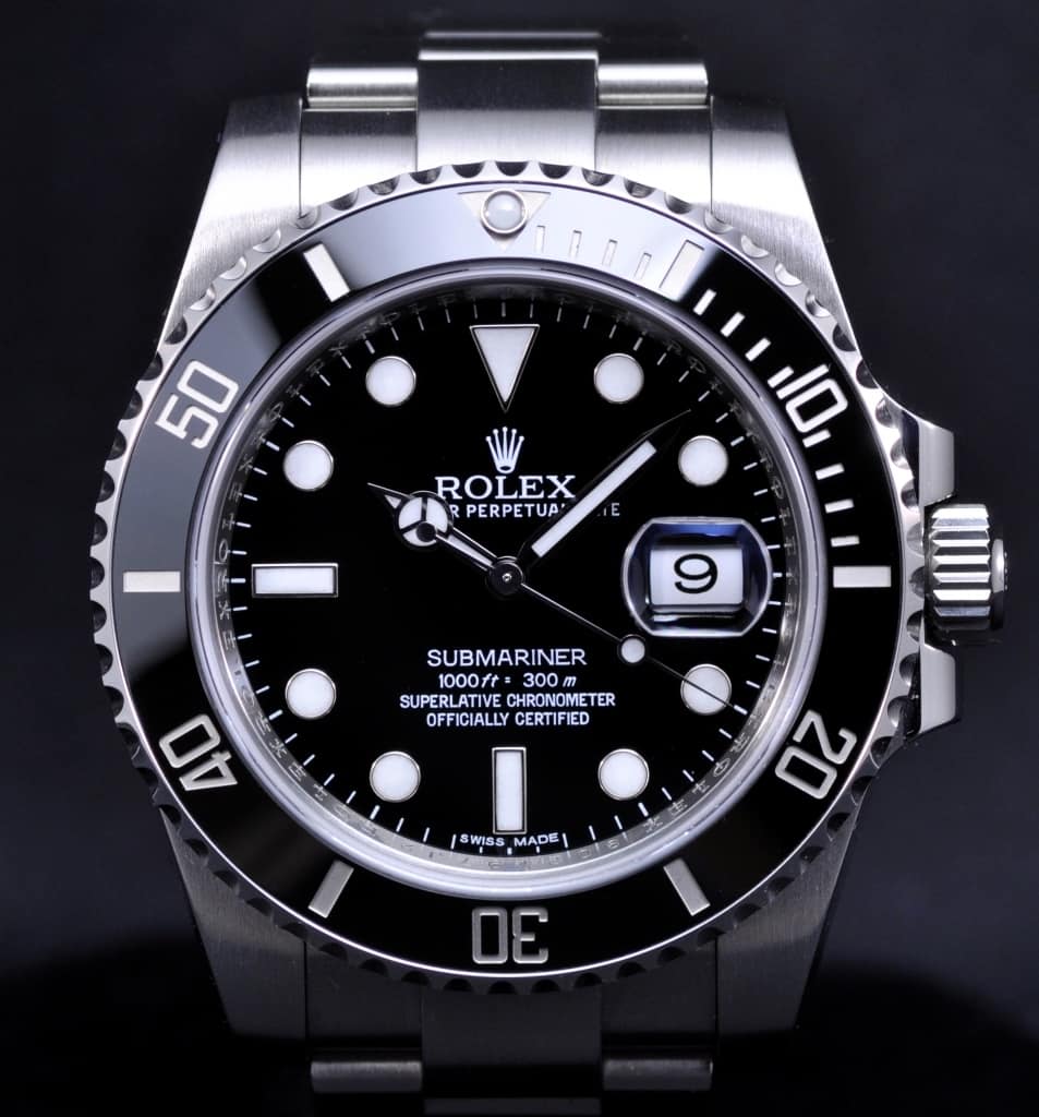 Used-Pre-owned-Rolex-Submariner-Mens-Watch