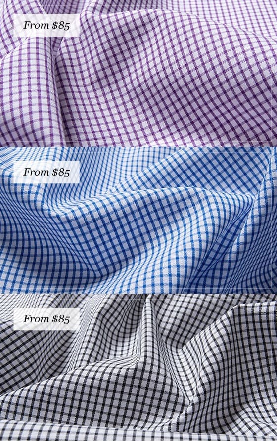 proper cloth - small grids