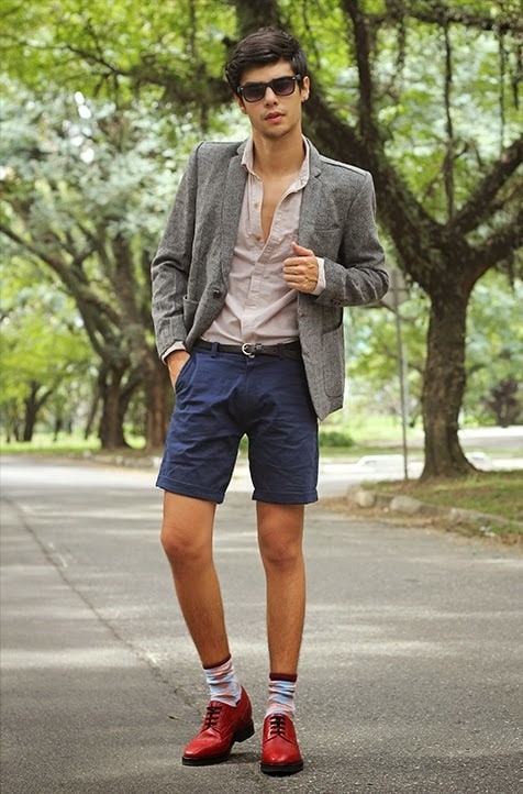 blazer + shorts (2)