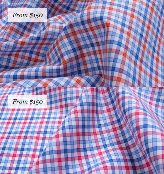 proper cloth - Thomas Mason Multi Grids