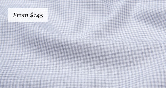 New Limited Edition Canclini Fabrics at Proper Cloth - Canclini Grey Melange Grid