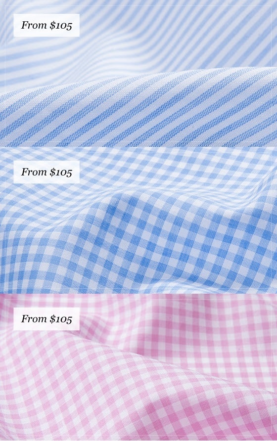 Spring Essentials at Proper Cloth - Cotton Linen Stripe and Ginghams