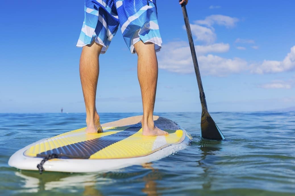Man on Stand Up Paddle Board