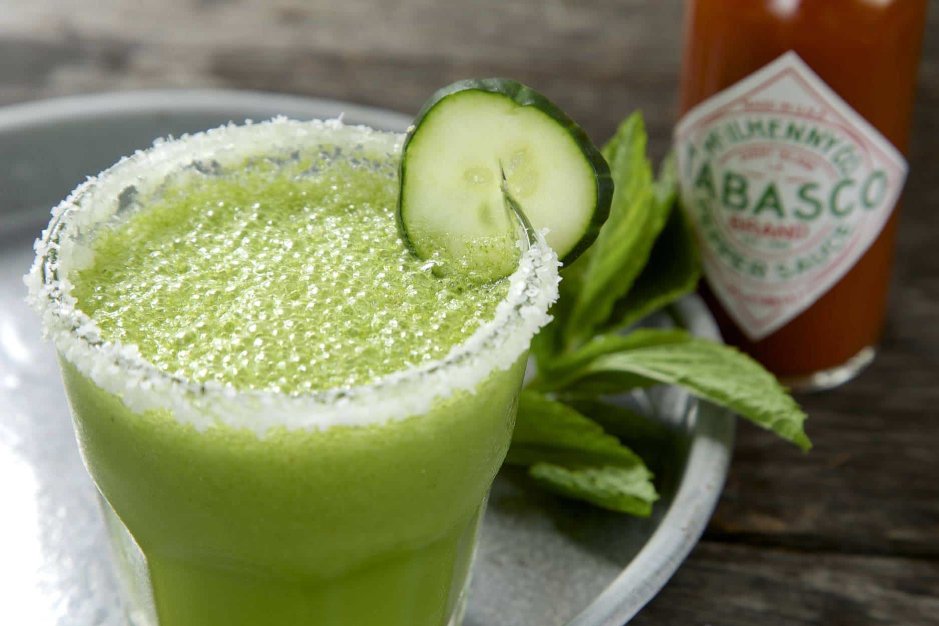 Raise Your Margarita for The National Tequila Day -Cucumber Mint Margarita