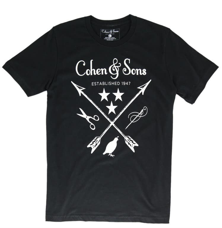Third Date - Cohen and Sons - Marked Classic Crew - Black