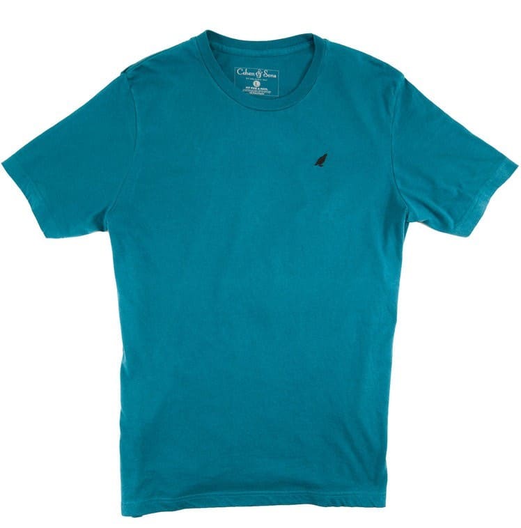 Third Date - Cohen and Sons - Standard Stich Crew Neck - Pacific Teal