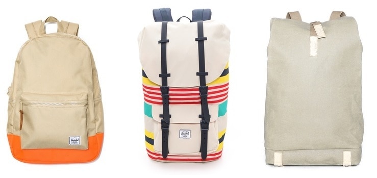 east dane bags - herschel supply co bicolor backpack - america backpack - brooks england day pack