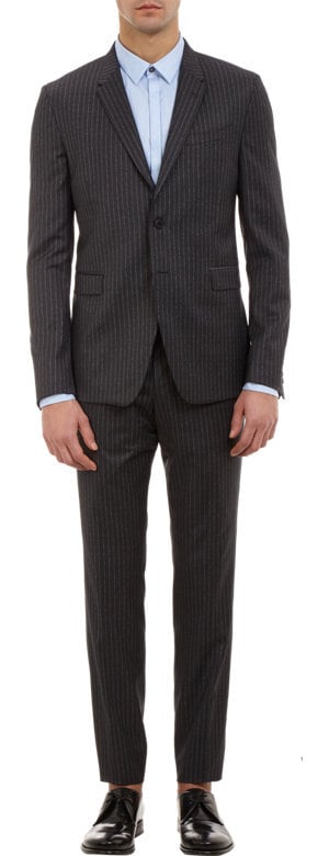 paul smith pin stripe suit