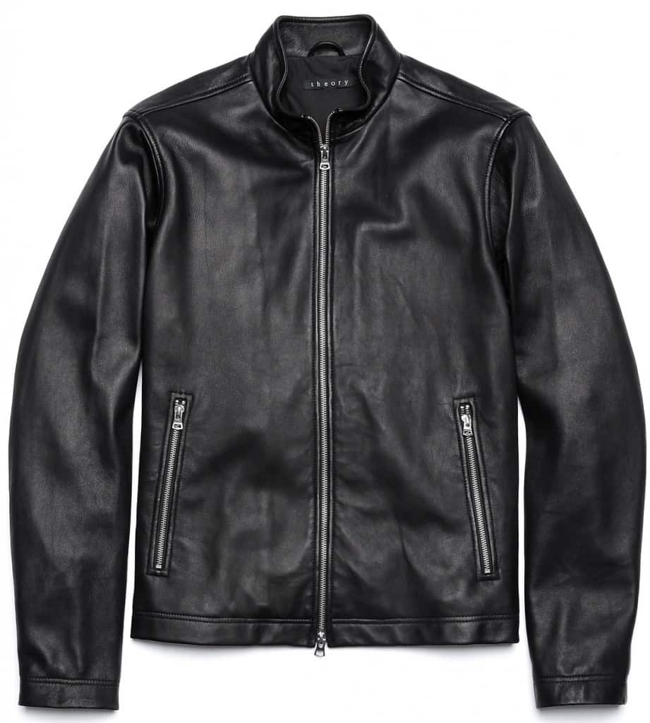 10 Leather Jackets for Men on Sale at East Dane - theory leather jacket - east dane
