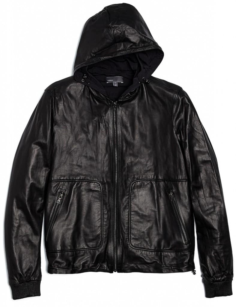 10 Leather Jackets for Men on Sale at East Dane - vince reversible leather tricot jacket - east dane