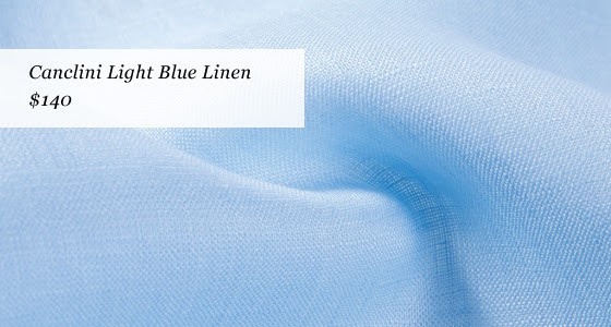 100 Linen Fabrics & Italian Plaids at Proper Cloth - canclini white linen (4)