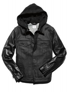En Noir 3-in-1 coated jacket