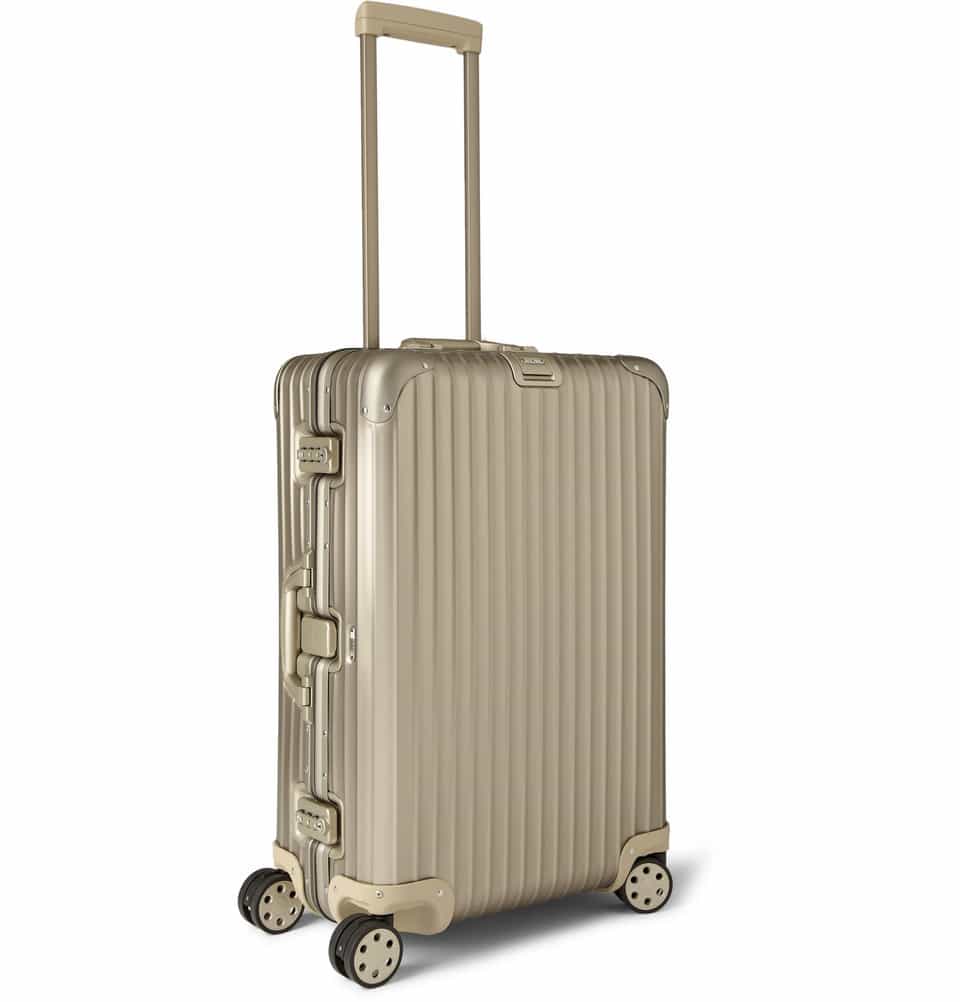 rimowa topas titanium multiwheel 68cm aluminium suitcase - $1,440 - mr porter We Review the Best Rimowa Luggage by Price