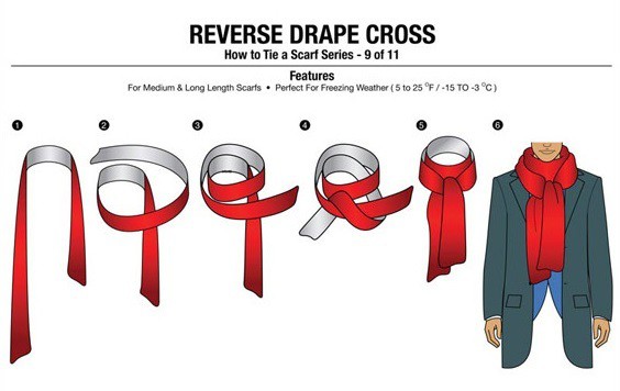 Reverse Drape Cross