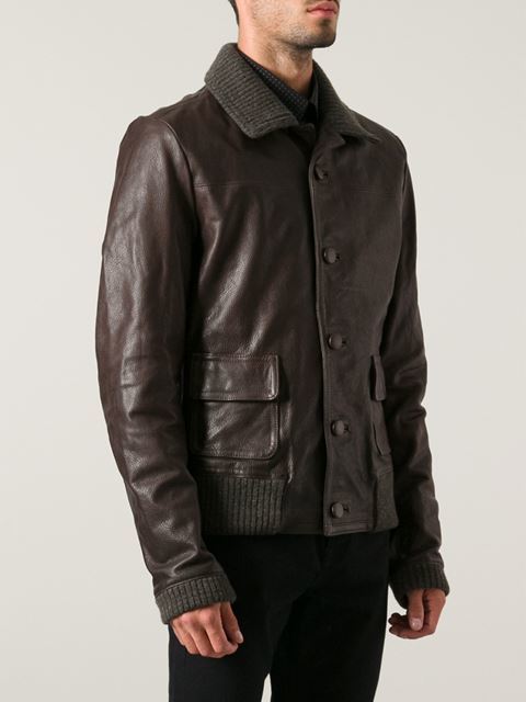dolce & gabbana leather jacket - 11 Must Buys from the Farfetch Men’s Sale to Get Ready for Fall
