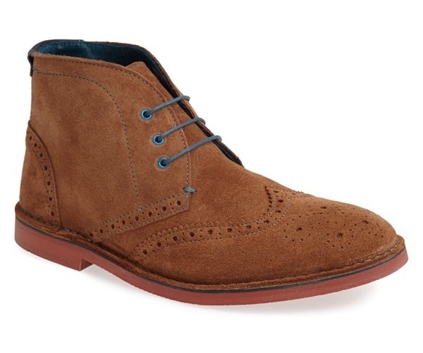 ted barker london kiddle suede wingtip boot - Best Bets for Men’s Suede Boots and Shoes