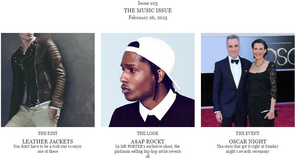 the journal issue 103 - the music issue - Mr. Porter Has Released 188 Editions of The Journal, Here Are Their Best Editions
