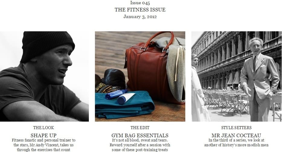 the journal issue 45 - the fitness issue - Mr. Porter Has Released 188 Editions of The Journal, Here Are Their Best Editions