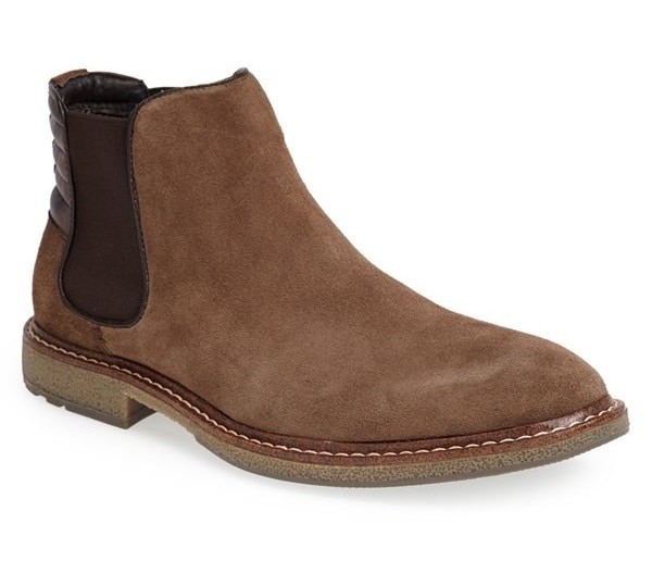 vince camuto carmine suede chelsea boot men - Best Bets for Men’s Suede Boots and Shoes