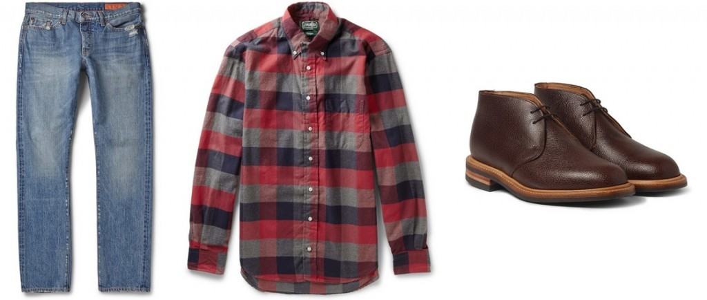 10 Best Ways to Style Men's Desert Boots - mr porter - desert boots with jeans