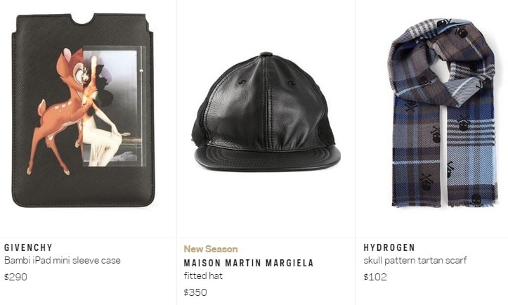 Free Shipping at Farfetch + Click & Collect Service - givenchy ipad case - leather cap - scarf