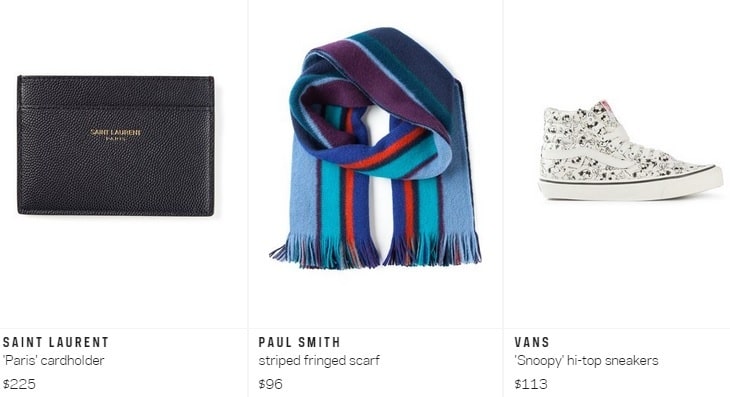 Free Shipping at Farfetch + Click & Collect Service - wallet - scarf - sneakers