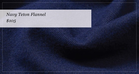 navy teton flannel Get Warm with Proper Cloth Flannels & Ready for Work with New Canclini Fabrics