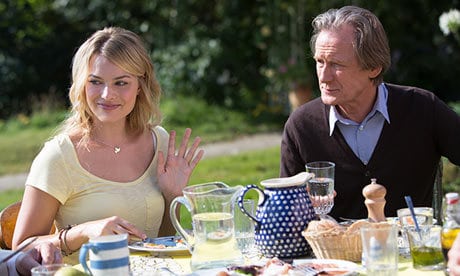 Margot Robbie and Bill Night in About Time