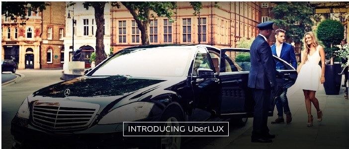 UberLUX promo coupon codes