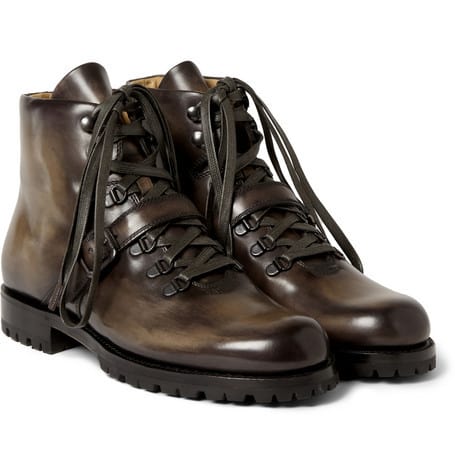 Berluti Brunico Venezia Leather Boots- Mr. Porter
