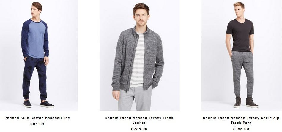 Dressing with an Ease New Collection at Vince (3) track pants - bomber jacket -sweatshirt