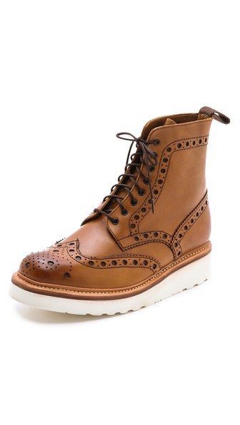 Grenson Fred Wingtip Boots- East Dane