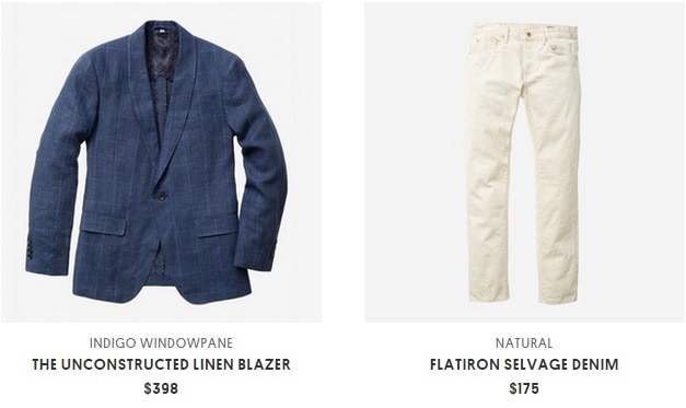 Spring Picks Best of the Best from Bonobos (5) unconstructed blazer white pants