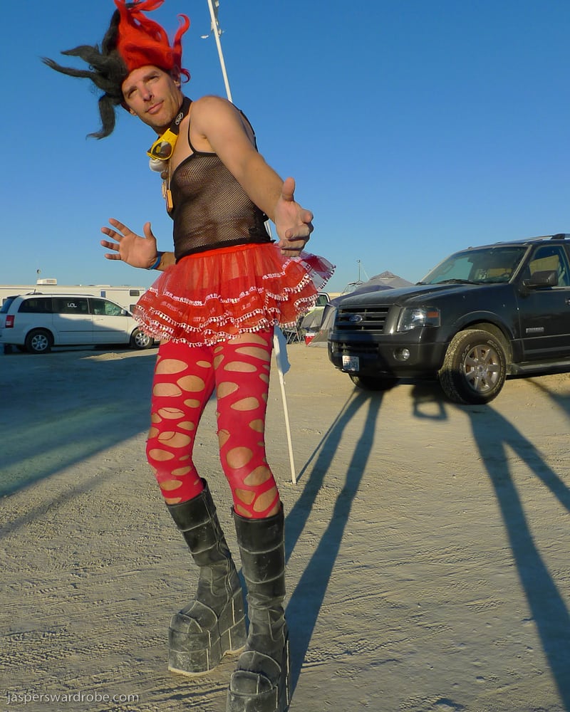 Burning Man is a cauldron of fashion and gender Mutation.