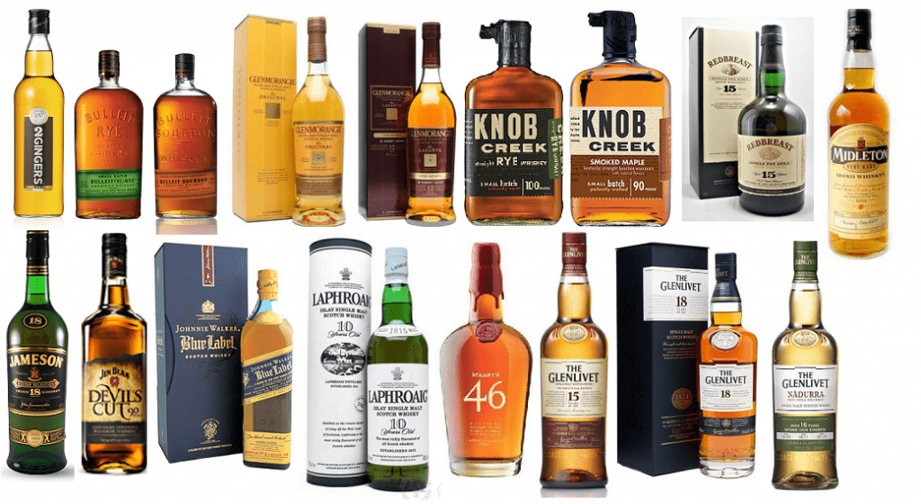 manly-drinks-whiskey-selection