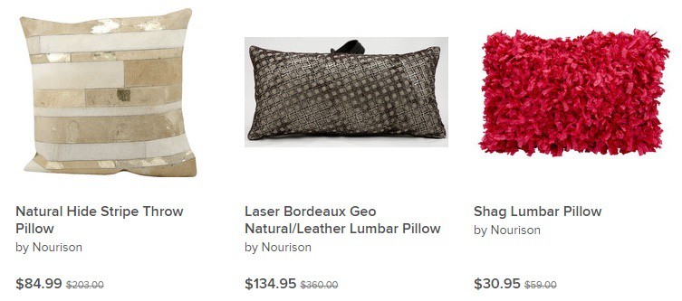 Decorate Your Bachelor Pad with Nourison Pillows (2)