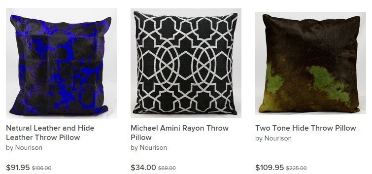 Decorate Your Bachelor Pad with Nourison Pillows (3)