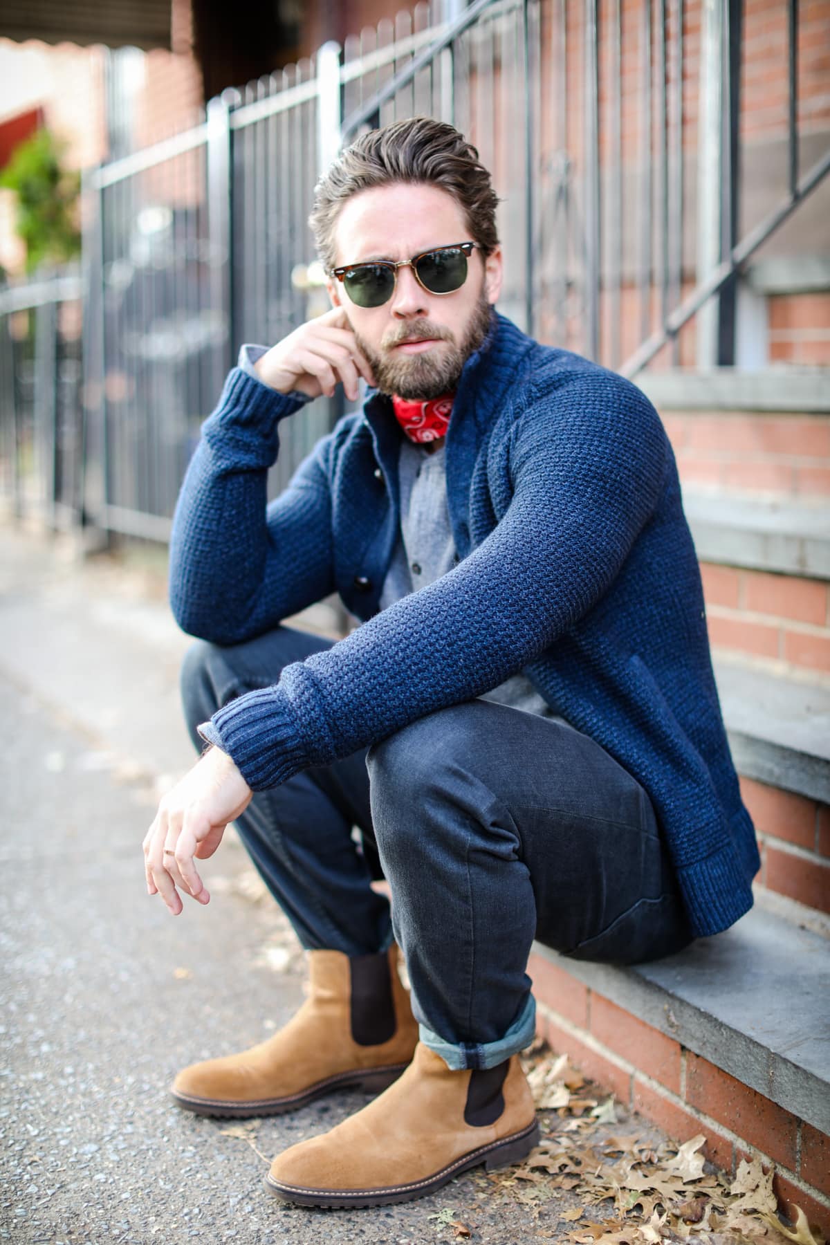 How to wear a cardigan sweater: men's outfit guide