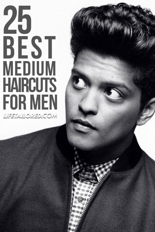 25 Best Medium Haircuts for Men