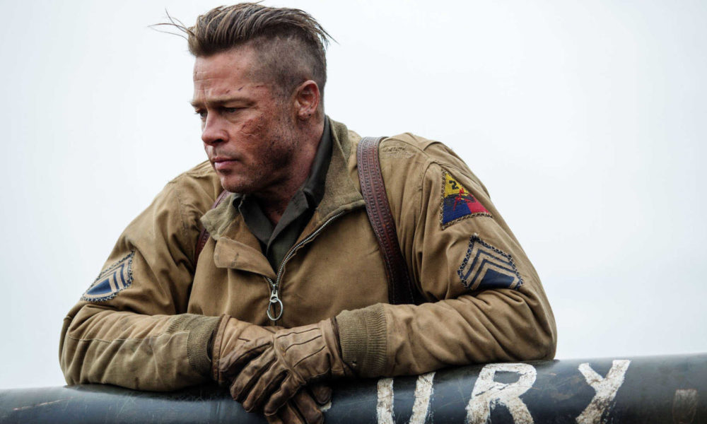 How To Get Brad Pitt S Fury Hairstyle Pompadour Hair Cut