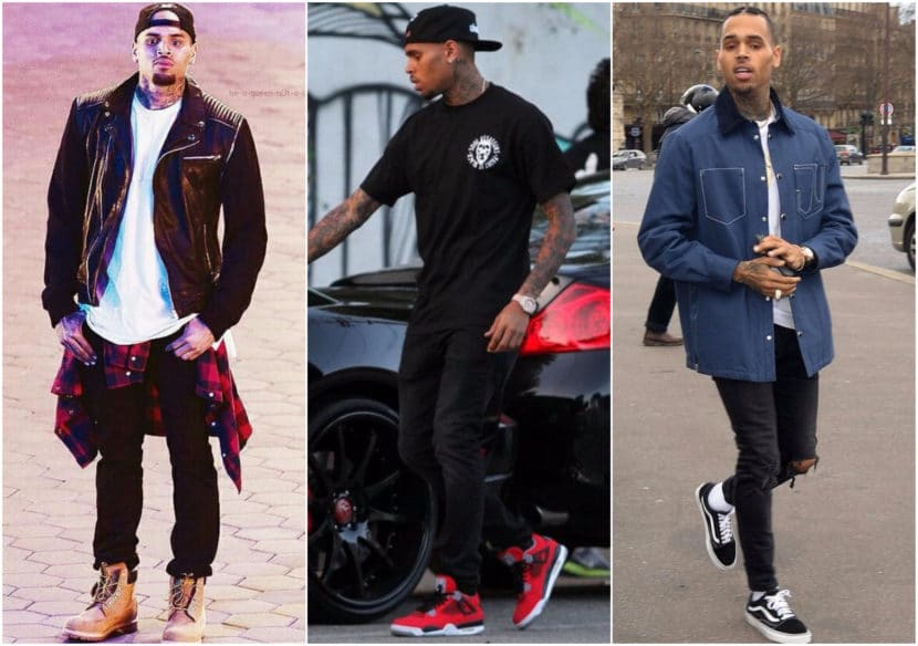 chris brown party clothes