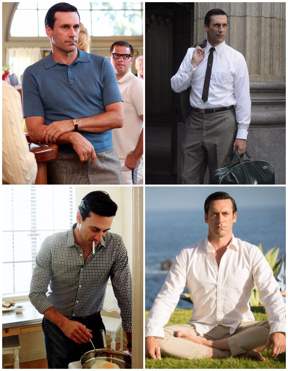 How to Dress Like Mad Men's Don Draper: Men's Outfit Guide for 50s ...