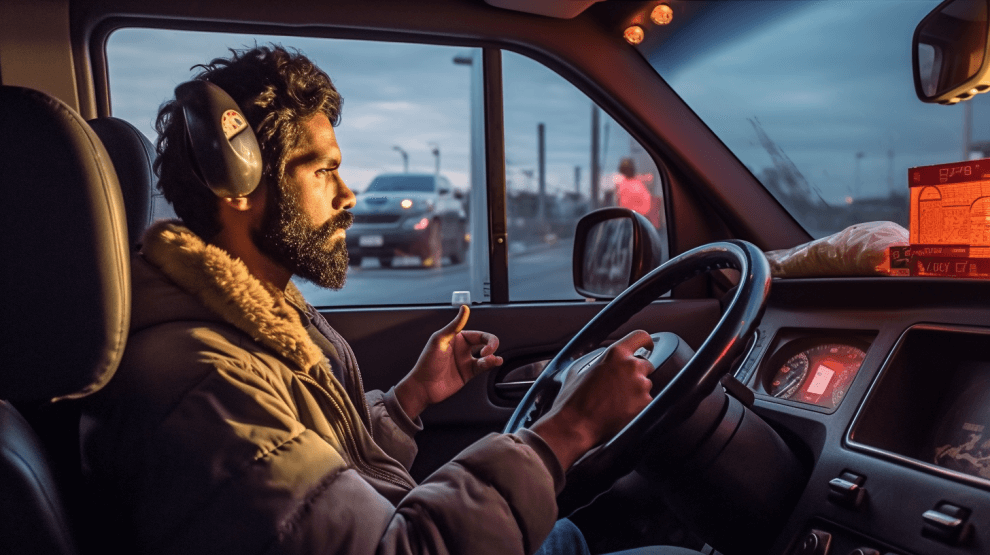 distracted-driving-driver-headphone-music